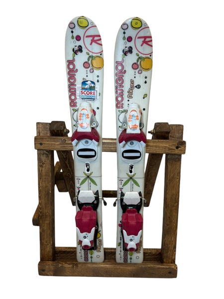 67cm Rossignol Princess Skis W/ Rossignol Bindings