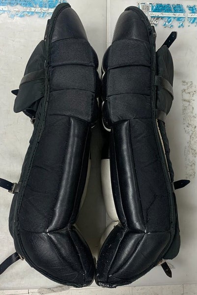 Vintage KOHO 460 senior goalie pads 30" leather 460SR SR ice leg goal pillows