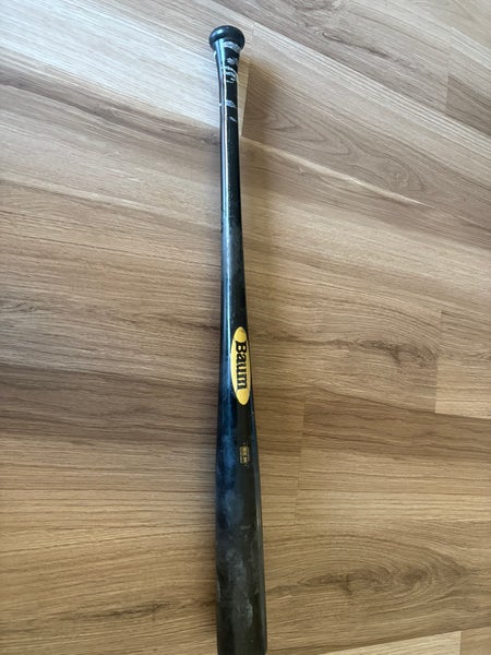 Used 2024 Baum BBCOR Certified Wood Composite 29 oz 32" Gold Stock Bat