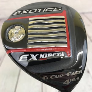 Tour Edge Exotics Ex10 Beta Fairway Wood - #4 Wood / 16.5° Loft - CUSTOM BUILT!