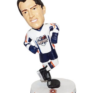 Vintage Shawn Germain 7" Figurine - Ontario Reign Hockey Bobblehead Figure