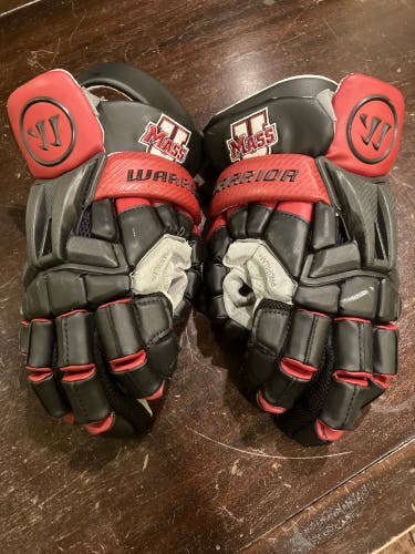 UMass Warrior Extra Large Burn XP Lacrosse Gloves