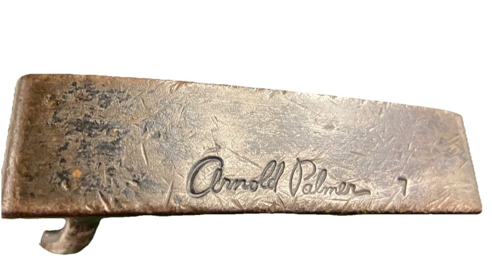 Arnold Palmer 7 Putter RH Steel 35" RH Vintage Golf Pride Grip Value Condition