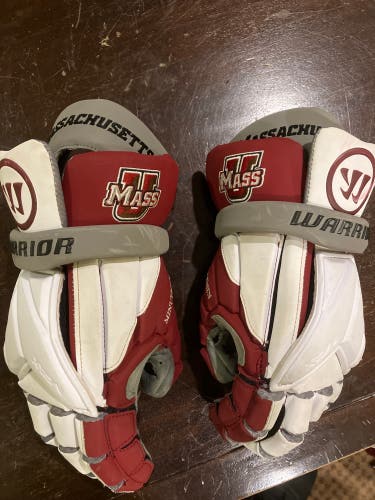 UMass Warrior Extra Large Evo Pro Lacrosse Gloves