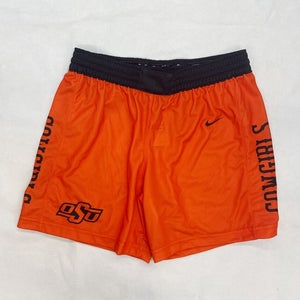 Nike OSU Oklahoma State Cowboys Mixtape Basketball Short Women's M Orange DX9069