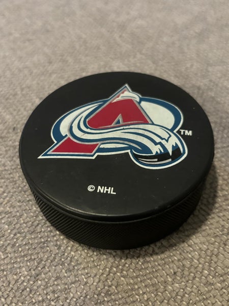 Vintage Colorado Avalanche NHL Official Hockey Game Puck