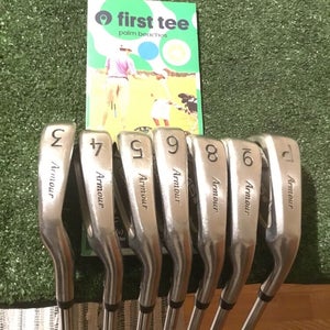 Tommy Armour 845s Oversize Irons Set 3-PW (No 7) Stiff S300 Steel Shafts