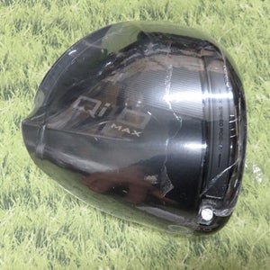 NEW * Taylormade QI10 QI 10 MAX BLACK OUT 9* Driver Head -FREE USPS PRIORITY