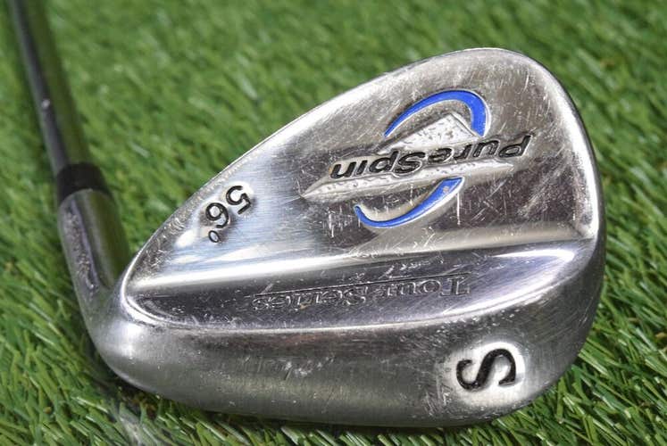 PURE SPIN TOUR SERIES 56 SAND WEDGE REGULAR FLEX STEEL SHAFT ~ L@@K!!