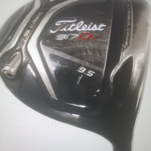 Used Men's Titleist 917D2 Right Handed Driver Stiff Flex 9.5 Loft