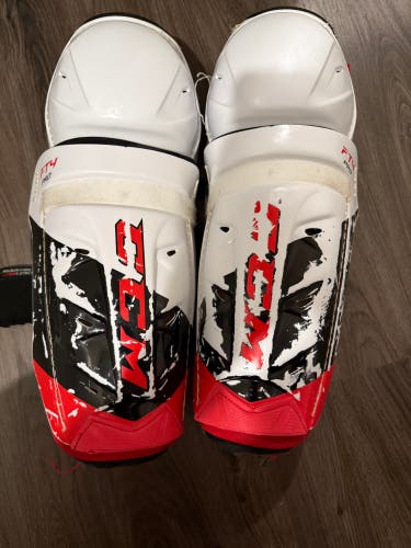 Used Senior CCM 14" Jetspeed FT4 pro Shin Pads