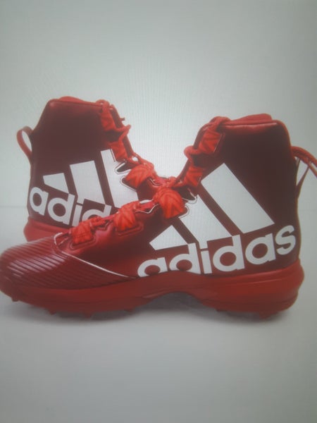 New Size Men's 16 Men's Adidas High Top Molded Cleats