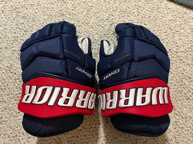 Used Warrior Covert QRE Pro Gloves 14" Pro Stock Very Good Condition