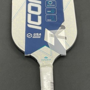 Diadem Icon Pickleball Paddle (White)