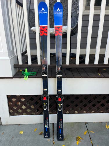 158 cm Dynastar Team Course GS Skis With Bindings Max Din 10