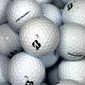 12 Near Mint AAAA White Bridgestone E6 Lady Used Golf Balls