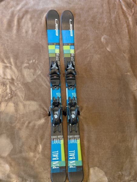 Used 120 cm elan Pinball Skis With Bindings | SidelineSwap | Buy