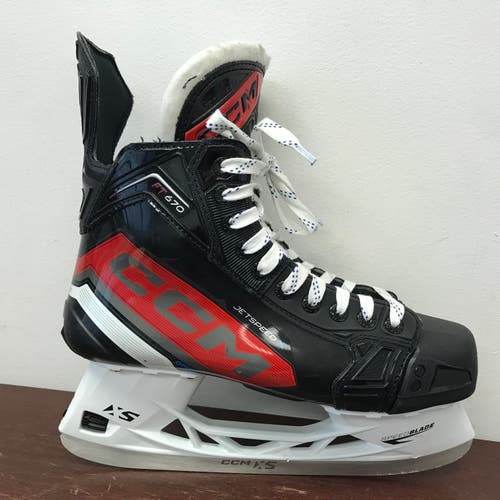 CCM Jetspeed FT670 Senior Ice Hockey Skates. Size 8.5 Regular.  Like New.