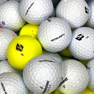 12 AAAA-AAA Bridgestone Extra Soft Used Golf Balls