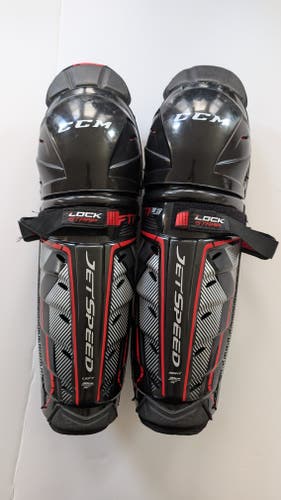 New Senior CCM JetSpeed FT1LE 14" Shin Pads