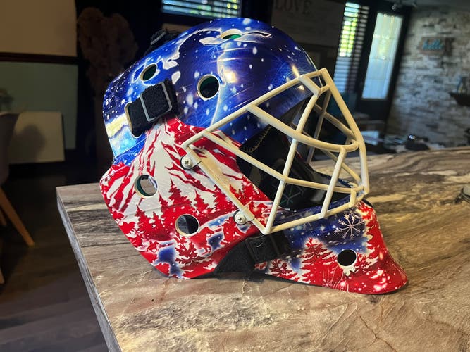 Used Senior Bauer  NME3 Goalie Mask