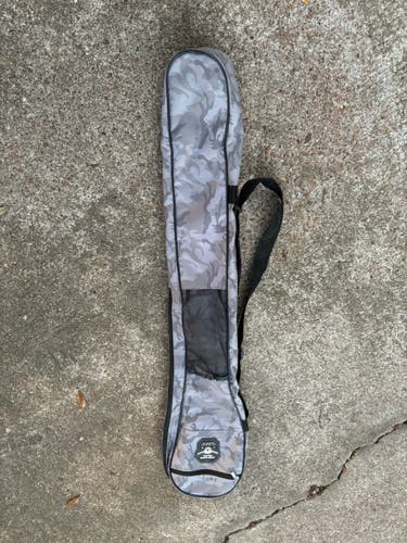 Used Gray Camouflage Lacrosse Unlimited Lacrosse Bag