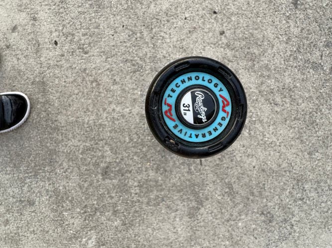 Used 2024 Rawlings BBCOR Certified (-3) 28 oz 31" Clout AI Bat