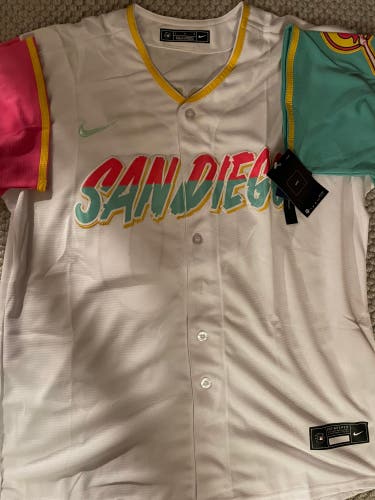 San Diego Padres, Jurickson Profar, City Connect, Men’s large