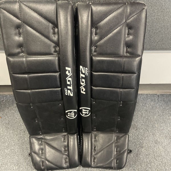 28” +1” Inch Warrior RGT2 JR ICE HOCKEY GOALIE LEG PADS SidelineSwap