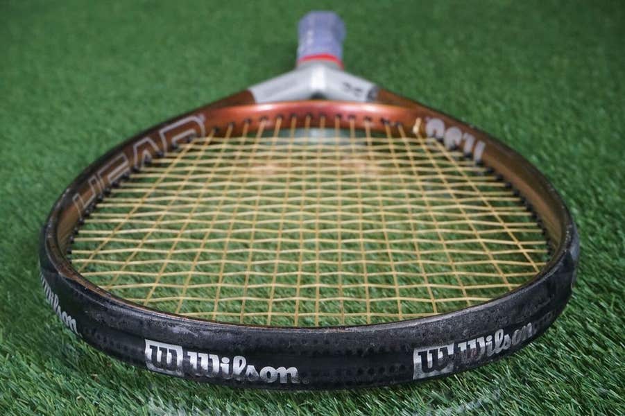 HEAD TITANIUM TI.S8 TENNIS RACKET BROWN W/ CASE, #3 4 3/8