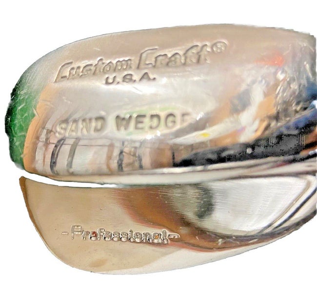 Custom Craft Professional Sand Wedge Ladies Flex Steel 34" RH Nice Vintage Club