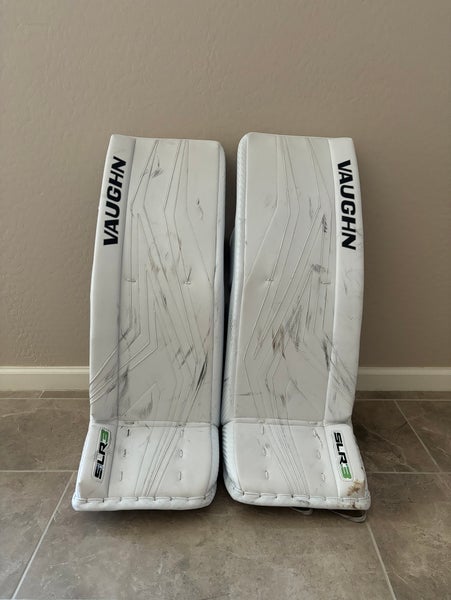 Used Vaughn SLR3 Pro Goalie Pads 33+2