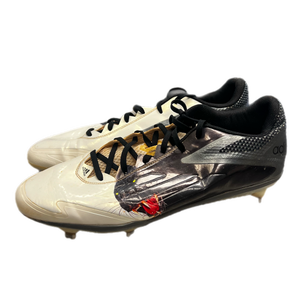 Used Adidas BB/SB Cleats Black Senior 14 11730-S000019087