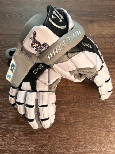 Calgary Roughnecks Warrior 13" EVO QX Lacrosse Gloves