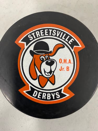 Streetsville Derby’s OHA JrB puck