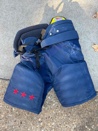 Used Senior CCM Capitals Tacks Pro Stock Pants