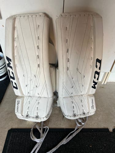 Used  CCM  Premier R1.5 Goalie Leg Pads