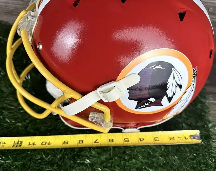 1995 riddell washington redskins football helmet Vintage Game Used 1990s Wichita Falls Coyotes Texas High School Riddel  Restoration Center Washington Redskins (1965-1969) Riddell Full