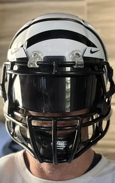 CUSTOM CINCINNATI BENGALS WHITE ALTERNATE Riddell Speed FULL SIZE HELMET