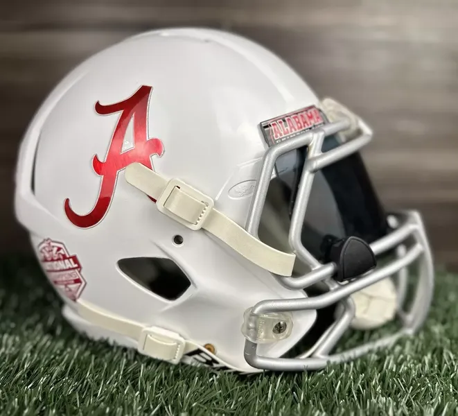 Alabama Crimson Tide national champs Football Helmet Full Size Adult Custom