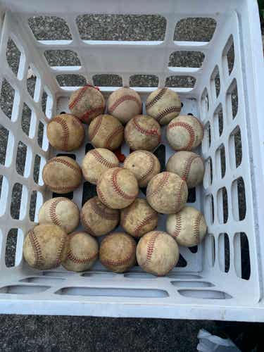 Used Baseballs 18 Pack