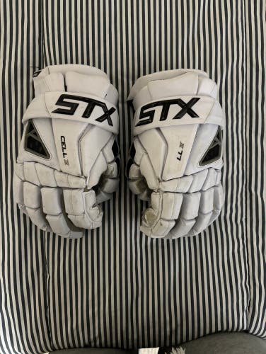 Used  STX 13" Cell IV Lacrosse Gloves