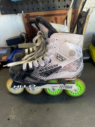 Used  Mission Wide Width Size 3 Inhaler FZ-3 Inline Skates