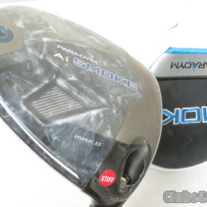 Callaway Paradym Ai Smoke MAX D Driver 10.5° TENSEI AV Blue 55 Stiff +Cover  NEW