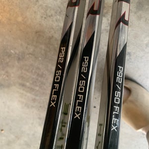 Used Bauer Left Hand P92 Vapor Hyperlite 2 Hockey Stick