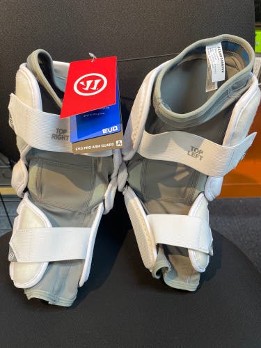 Warrior evo pro lacrosse arm guards