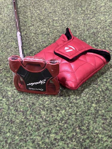 New With Headcover TaylorMade Red Spider 35” RH Putter