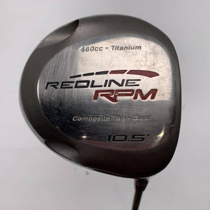 Adams Redline RPM Driver 10.5* Aldila NV Green 65g Stiff Graphite Mens RH