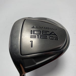 Adams Idea A12 OS Driver 12.5* Grafalloy Senior Graphite Mens LH Oversize Grip