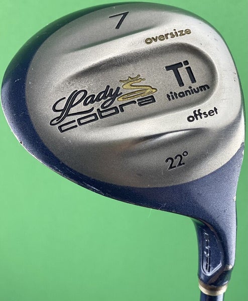 Lady Cobra Oversize Ti Titanium Offset Fairway 7-Wood 7W 22* L-Flex Right Hand